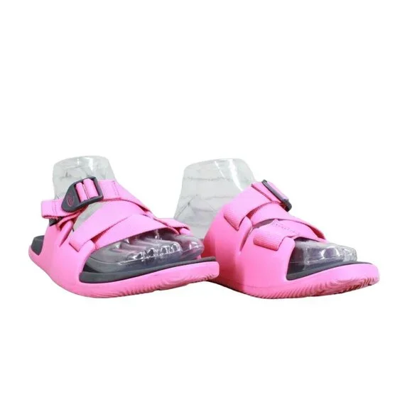 Chaco Women's Pink Nylon Adjustable Buckled Casual Slide Sandals Size 8 - Picture 2 of 9